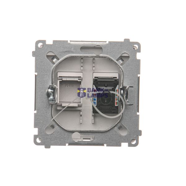 Touch panel 3 modules, Modul 1: 2 horizontal touch fields, Module 2: 2 vertical touch fields, Module 3: 2 vertical touch fields, Fixing: horizontal, Silver mist image 1