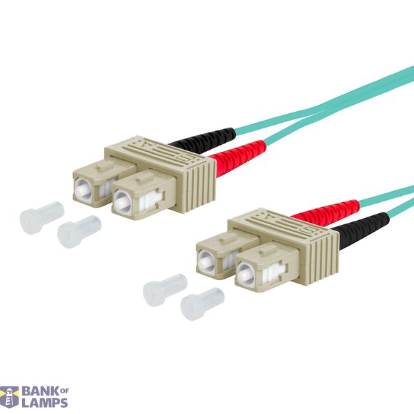 OpDAT patch cord SC-D/SC-D OM3, 6.0 m image 1