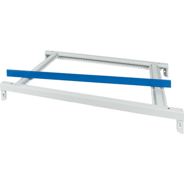 XTSZFBA-W1200 Top frame with design strip, W=1200mm, grey image 2