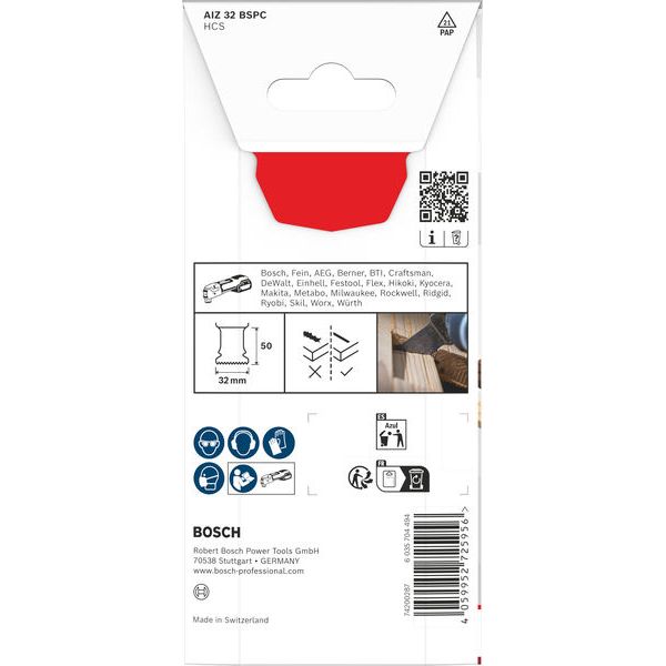 HCS plunge cut saw blade AIZ 32 BSPC Hard Wood image 2