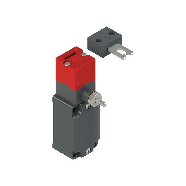 Safety switch with manual mechanical delay image 1