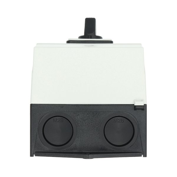 T3-3-8401/I2 Reversing switches, T3, 32 A, surface mounting, 3 contact unit(s), Contacts: 5, 60 °, maintained, With 0 (Off) position, 1-0-2, Design number 8401 image 28