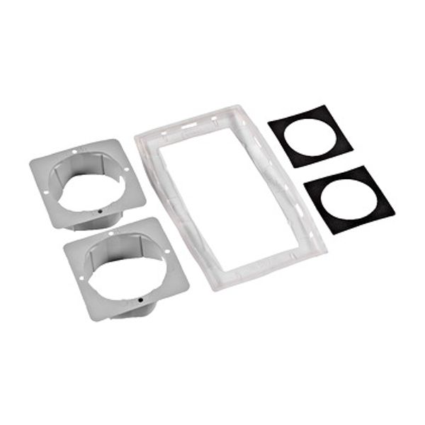 IP44 sealing set 2-fold for switches and sockets image 1