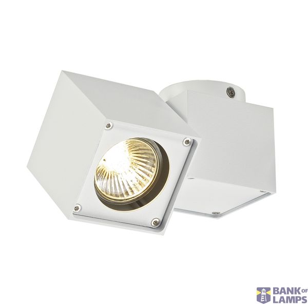 ALTRA DICE SPOT 1 ceiling light, square, white, GU10 , max. 50W image 1