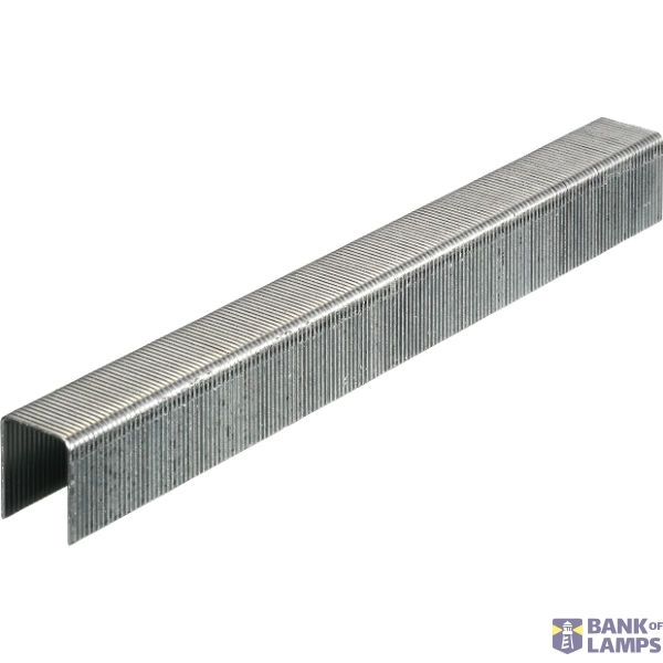 AT clamps 12 mm, normal galvanized standard tension, forged, plain, 12.70 mm, 1000 pcs. image 1