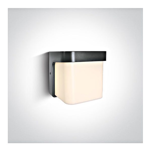 67492/AN/V ANTHRACITE WALL 12W CCTV IP54 230V image 1