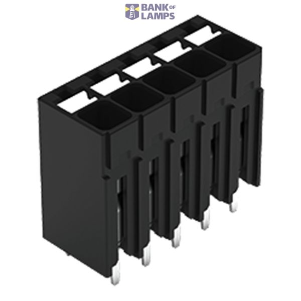 THR PCB terminal block push-button 1.5 mm² black image 2