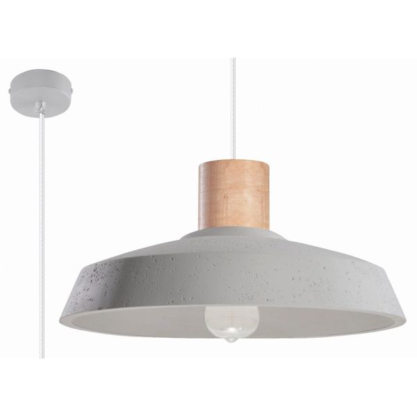 HANGING LAMP AFRA E27 1X60W IP20 image 1
