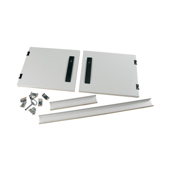 XSDMC0308 Door to switchgear area, closed, IP55, HxW=300x800mm, grey image 2