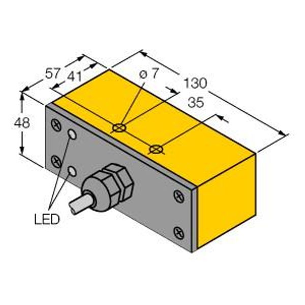 Inductive Sensor   NI30-Q130-ADZ30X2 image 1