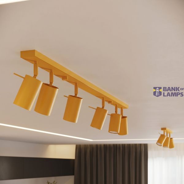 Ceiling lamp RING 2 yellow image 5