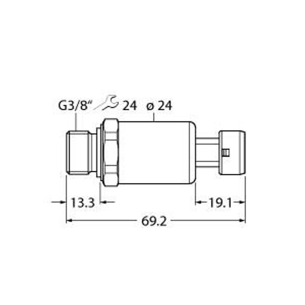Pressure Transmitter With Current Output (2-Wire)   PT600R-2149-I2-MP11 image 1