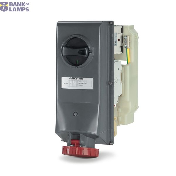 INTERLOCK.SOCKET 2P+E IP66/IP67 63A 6h image 3