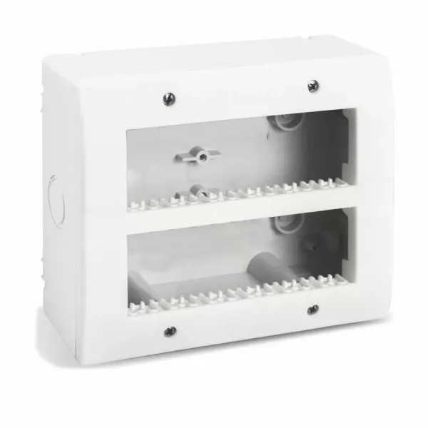 ENCLOSURE RAL9010 IP40 S44 12(6+6)M image 1