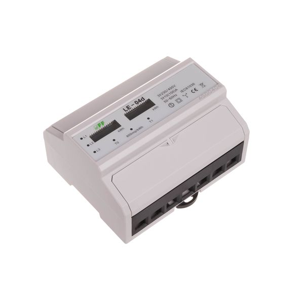 Dual-tariff LCD electricity meter image 3