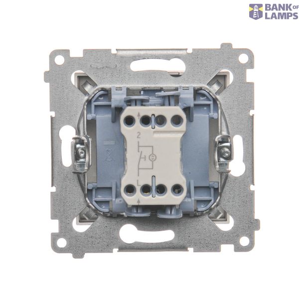 Key with the "cross" pictogram for switches and electronic controllers, anthracite image 1