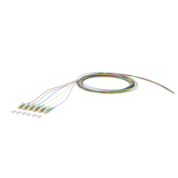 OpDAT pigtail LC-PC, OM3, 6 colors image 3