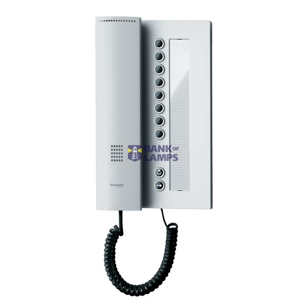 TWINBUS HUISDEURTELEFOON COMFORT ZILVER image 1