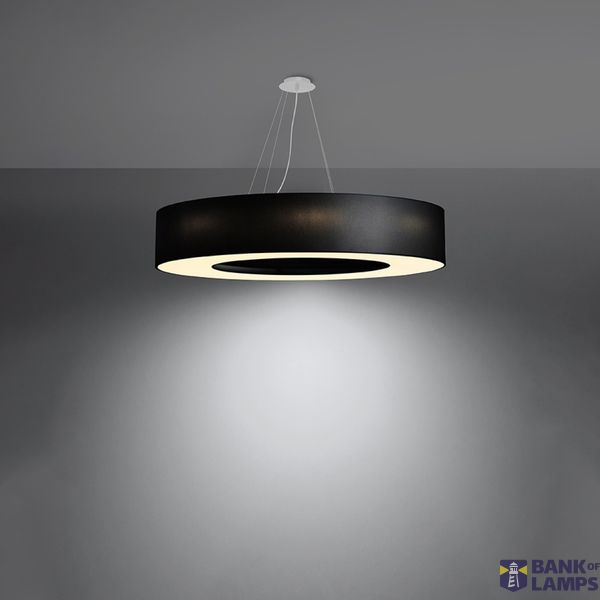 CHANDELIER SATURNO 90 BLACK E27 8X60W IP20 image 6