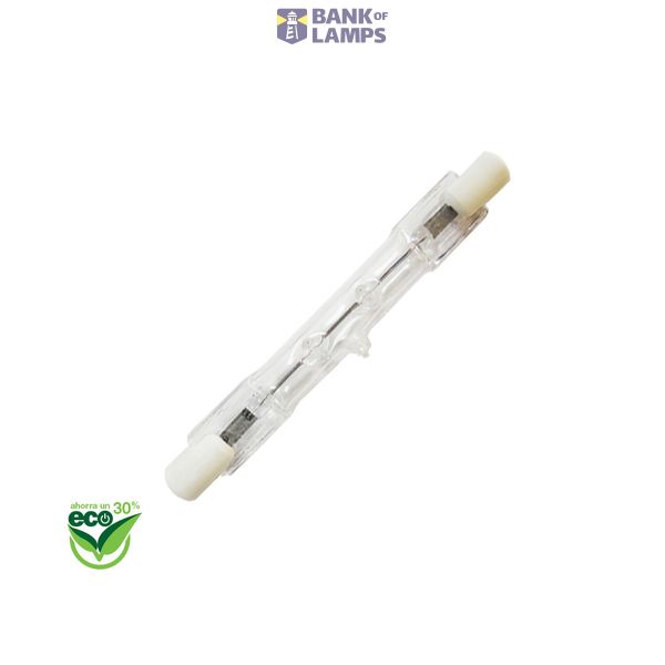 Linear halogen bulb 78mm "energy saver" 120w 220v image 1