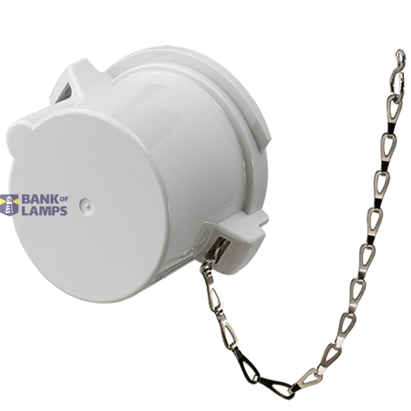 Protective cap with chain 63A grey image 1