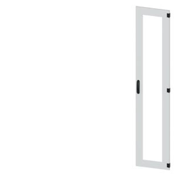 SIVACON door. right. window. IP55. H: 2200 mm. W: 450 mm. protection class 1 image 1
