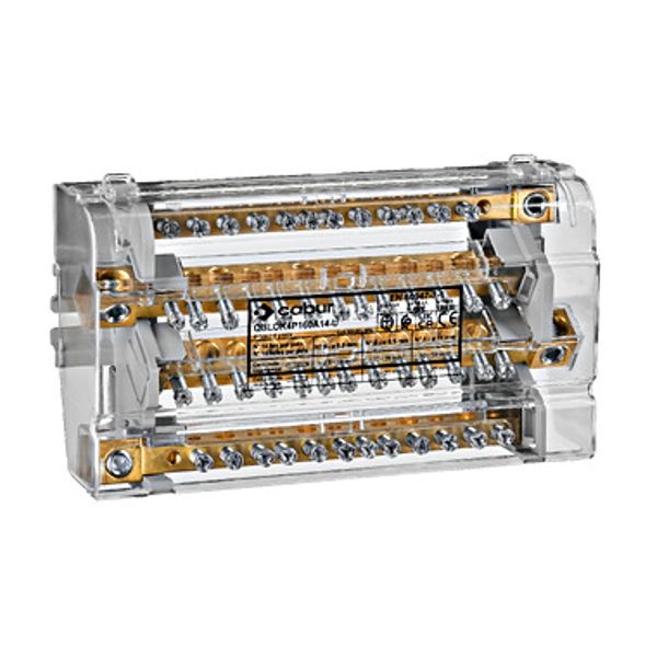 Main branch terminal,4-pole,160A,in.1x50mmý,out.4x35+9x16mmý image 1