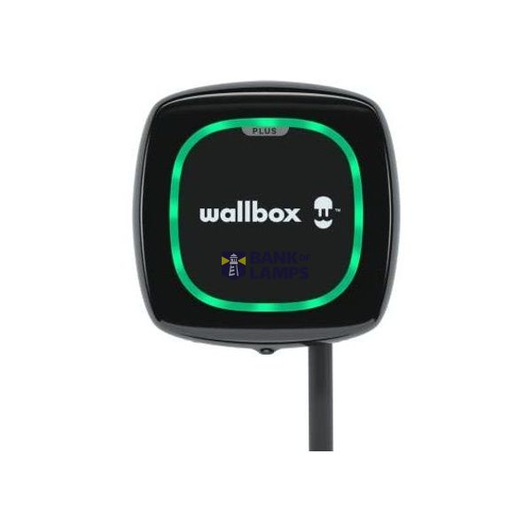 Wallbox | Pulsar Plus Electric Vehicle charger, 7 meter cable Type 2, 11kW, RCD(DC Leakage) + OCPP | 11 kW | Wi-Fi, Bluetooth image 1