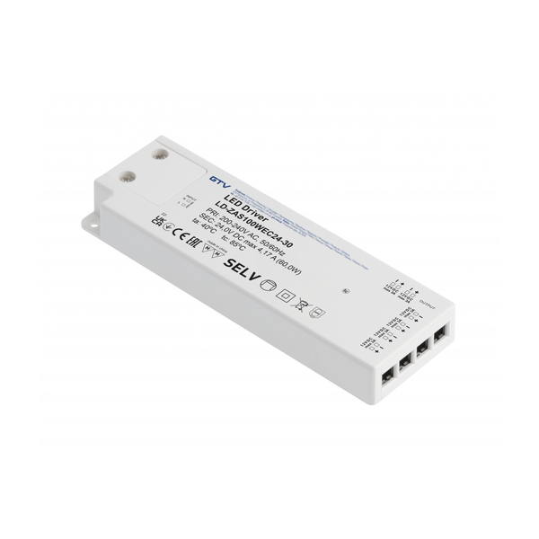 Power supply EASY CLICK, DC24V, 100 W, input AC220-240V, IP20 image 1