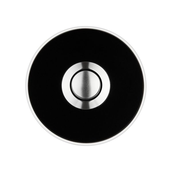 Ring button round Piccolo cerchio ws Black image 3