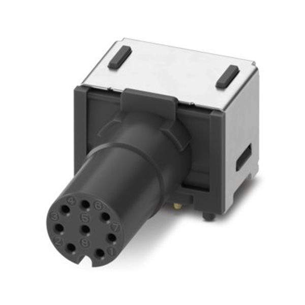 SACC-CI-M12FSR-8CON-L90 THR R - Flush-type female connector image 1