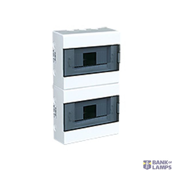 Wall-mounted distribution board SRn-2x8 (16)  (N+PE) combined version image 1