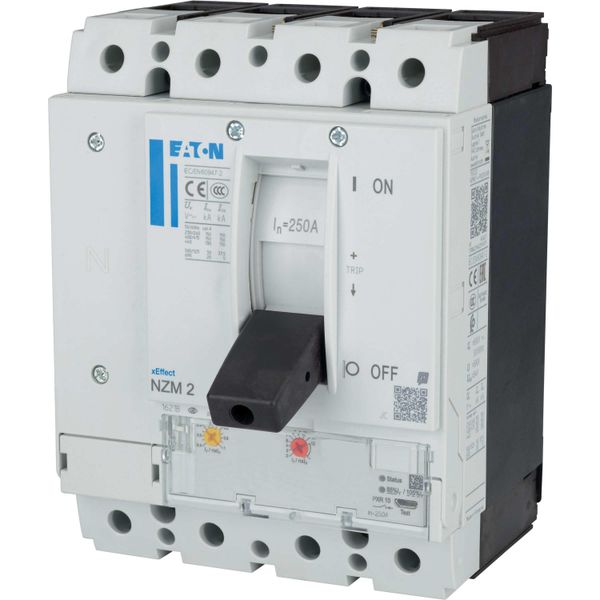 NZMH2-4-AX250 NZM2 PXR10 circuit breaker, 250A, 4p, Screw terminal image 12