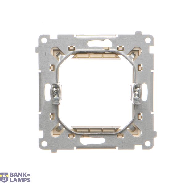 HDMI socket + computer socket RJ45 cat.6, Silver matt, metalic image 1