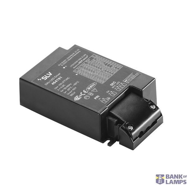 LED driver, 29W, 500mA, incl. strain-relief, DALI dimmable image 1