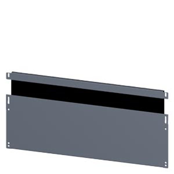 SIVACON, floor, with cable entry, IPXX, D: 500 mm, W: 800 mm, zinc-plated image 1