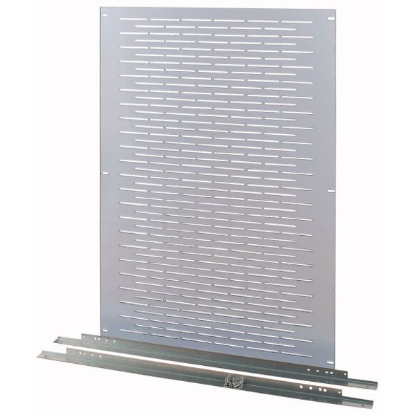 XPC0908 Cover, transparent, 2-part, section-height, HxW=900x800mm image 1