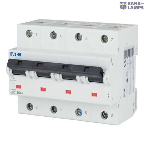 mMCT-D20/4 Eaton Moeller series xPole (Style 5) - mMCT MCB image 1