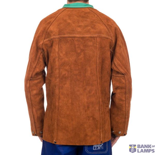 Welding leather jacket Lava Brown ™ M image 3