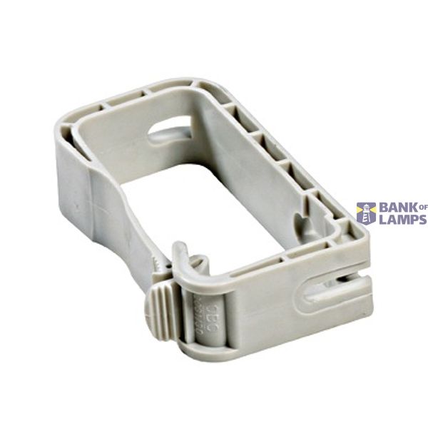 Cable guiding rings PP 120x60 RAL7035 lightgrey image 1