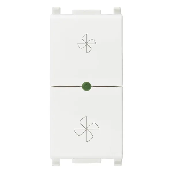 Dimmer for fans 220-240V white image 1