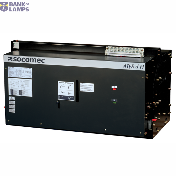 Remotely operated transfer switch ATyS d H 3P 4000A Fixed image 1