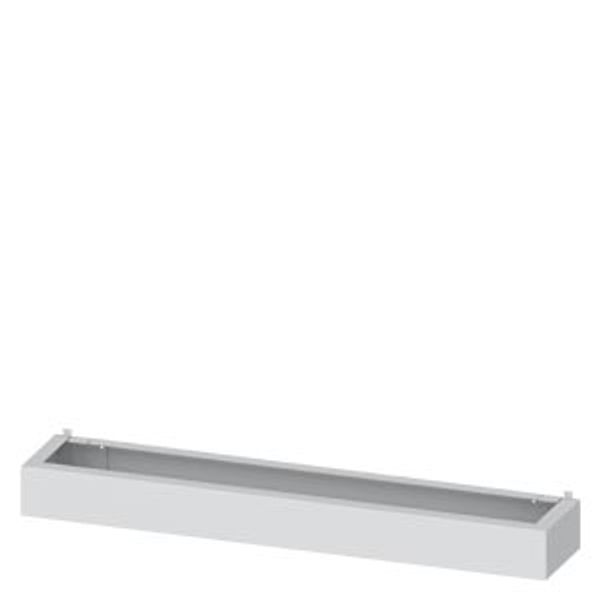 ALPHA, base, H: 100 mm, W: 1050 mm, D: 210 mm, RAL 7035 image 1