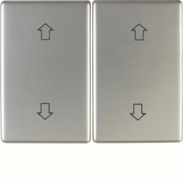 Rockers with imprinted symbol arrows, Arsys, stainless steel image 1