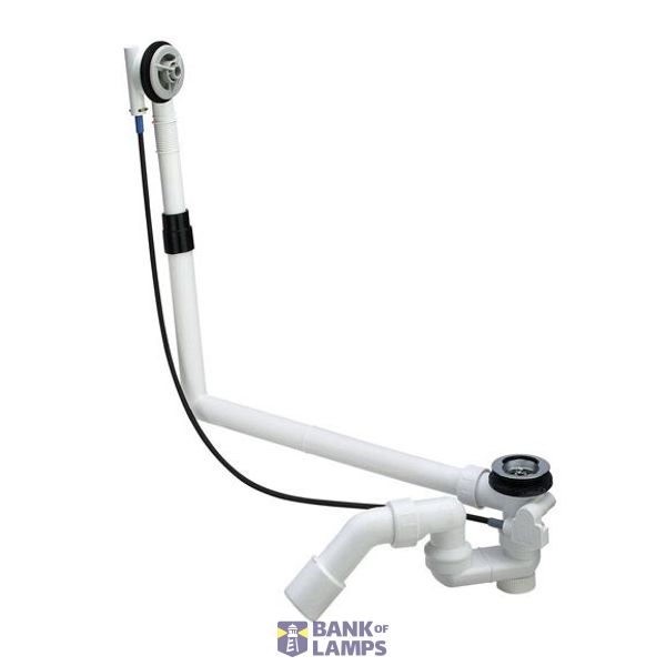 Bath siphon Multiplex 40/50x1070mm, chrome image 1