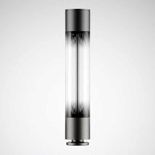 Pillar luminaires CS19 CLO (normal) Lens Anthracite ETDD 20W 1800lm 70 asymmetric wide (AB2L) IP65 IK05 5 SDCM image 1