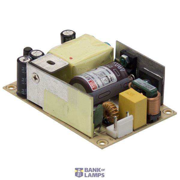 EPS-65S-7.5 switching power supply, open-frame, 60W, 7.5V, 8A, MEAN WELL image 1
