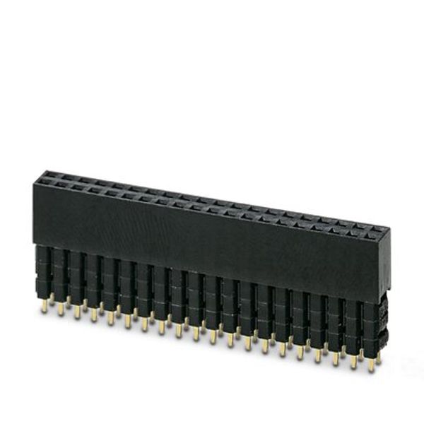PSTD 0,65X0,65/40-2,54 - Female strip image 3