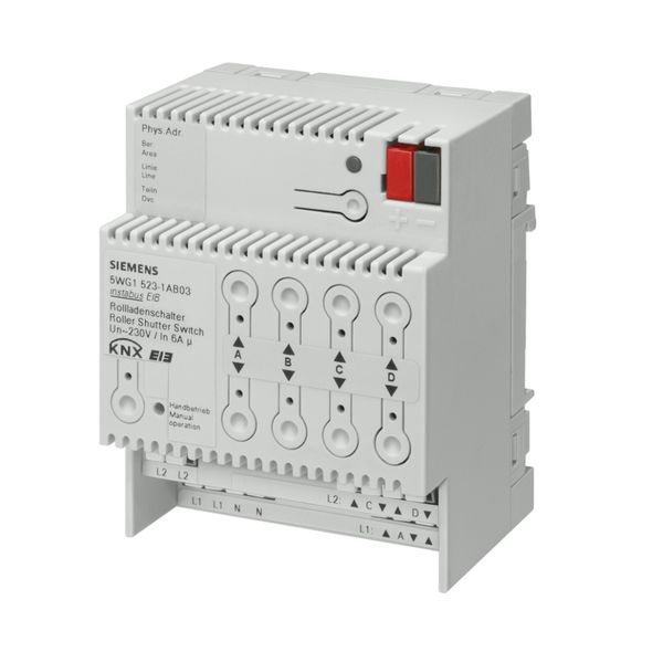 Roller shutter actuator‚ 4 x AC 230 V‚ 6 A image 1