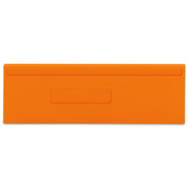Separator plate 2 mm thick oversized orange image 3